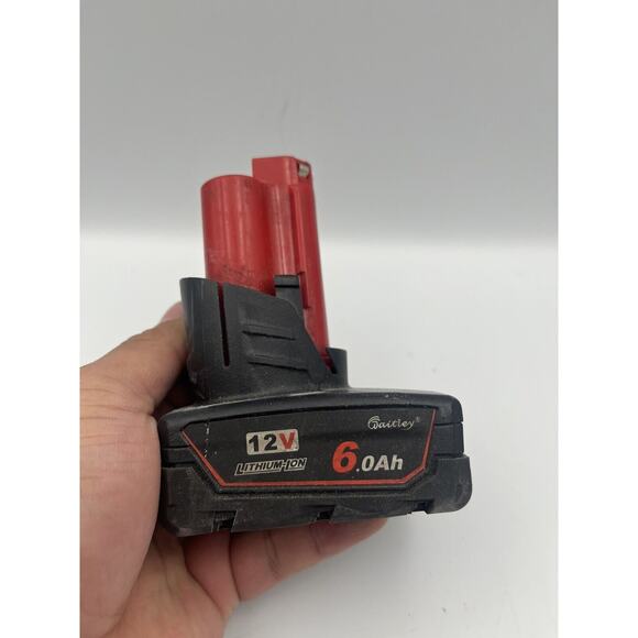 Waitley 12V 6A Replacement Battery Compatible with Milwaukee M12 Power - Picture 2 of 5